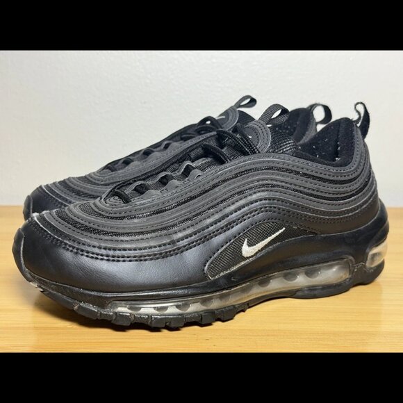 Size 5.5 - Nike Air‎ Max 97 Womens Black Silver Running Shoes DM8347-001 Ladies - Picture 5 of 9